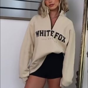 White Fox Los Angeles sweater